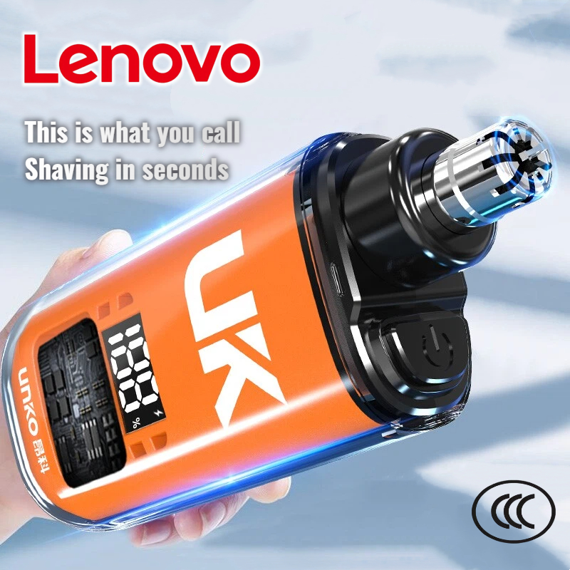 Nose Hair Trimmer - เครื่องตัดขนจมูกและหู Lenovo สำหรับผู้ชาย แบบชาร์จ Type-C พกพาสะดวก
