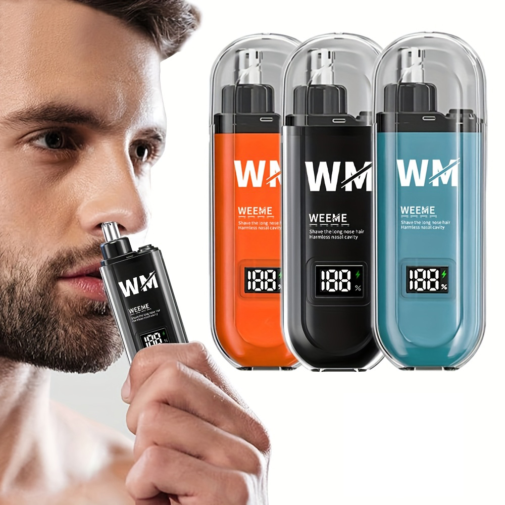 Nose Hair Trimmer - เครื่องตัดขนจมูกแบบพกพาขนาดเล็ก, เครื่องกำจัดขนจมูก 1 ชิ้น, เครื่องโกนขนจมูก, อุปกรณ์ดูแลส่วนบุคคลสำหรับผู้ชายและผู้หญิง