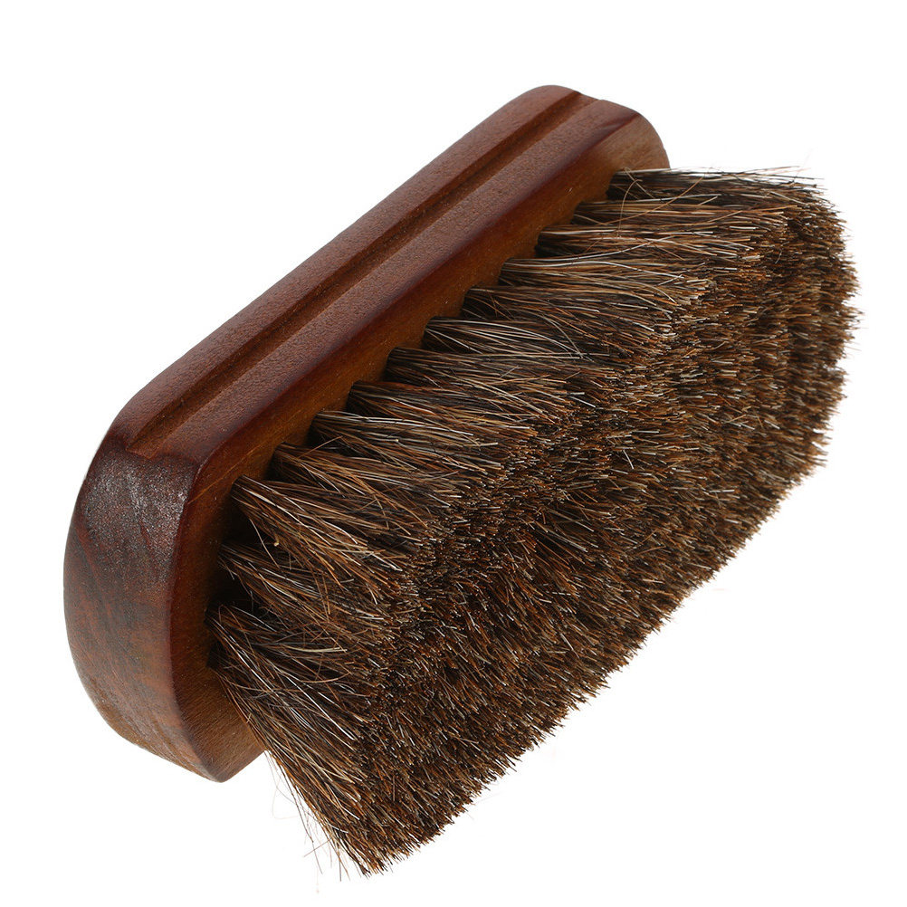 Grooming Men'S Hair - แปรงสำหรับหนวดเคราผู้ชาย ขนแปรงทำจากขนม้าคุณภาพดี ด้ามจับไม้ ใช้ทำความสะอาด โกนหนวด และดูแลหนวดเครา