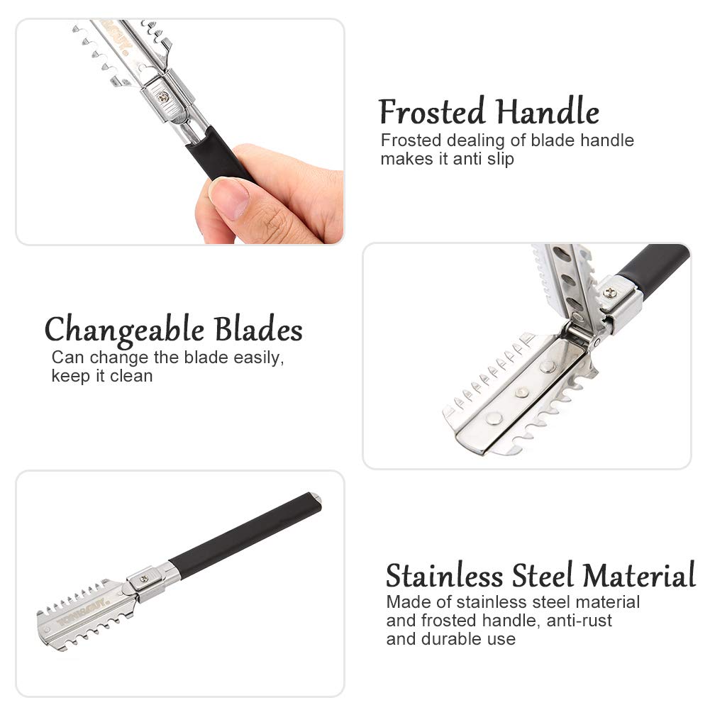 Double-Edge โกนตัดผมมีดโกนมีดใ - Grooming Men'S Hair บทวิจารณ์และราคา