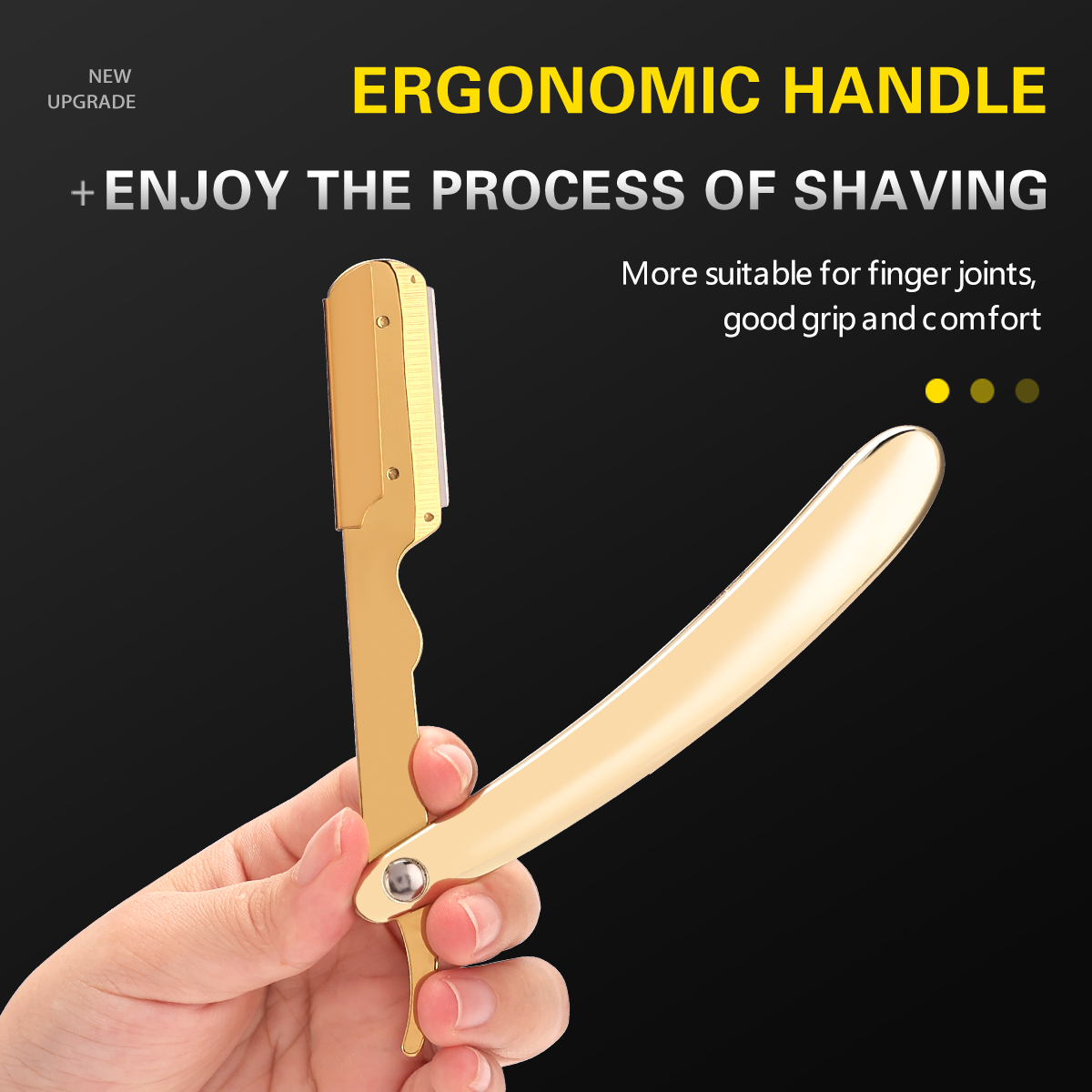 มีดโกนหนวดสำหรับผู้ชาย สีเงิน  - Grooming Men'S Hair บทวิจารณ์และราคา