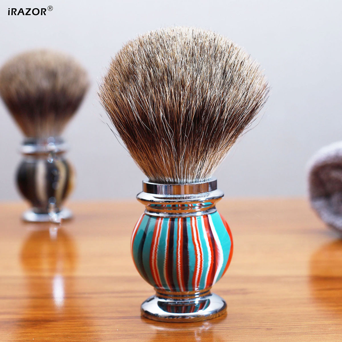 แปรงโกนหนวด iRAZOR Silvertip ส - Men Grooming Hygiene บทวิจารณ์และราคา
