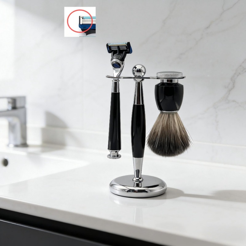 ชุดโกนหนวดครบชุดสำหรับผู้ชาย พ - Men Grooming Hygiene บทวิจารณ์และราคา