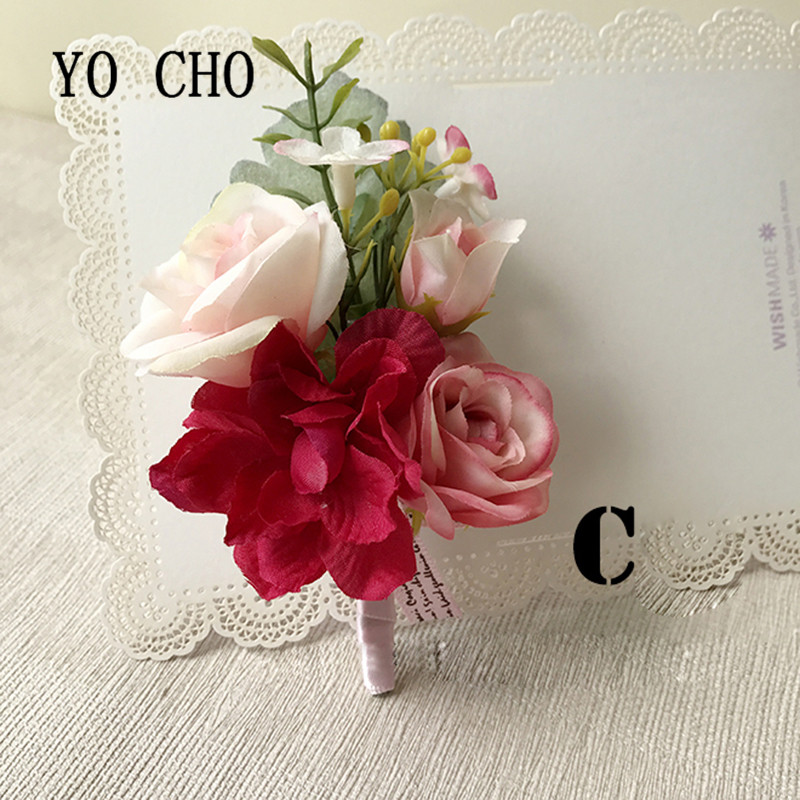 YO CHO ดอกไม้งานแต่งงานสําหรับ - Men Grooming Home บทวิจารณ์และราคา
