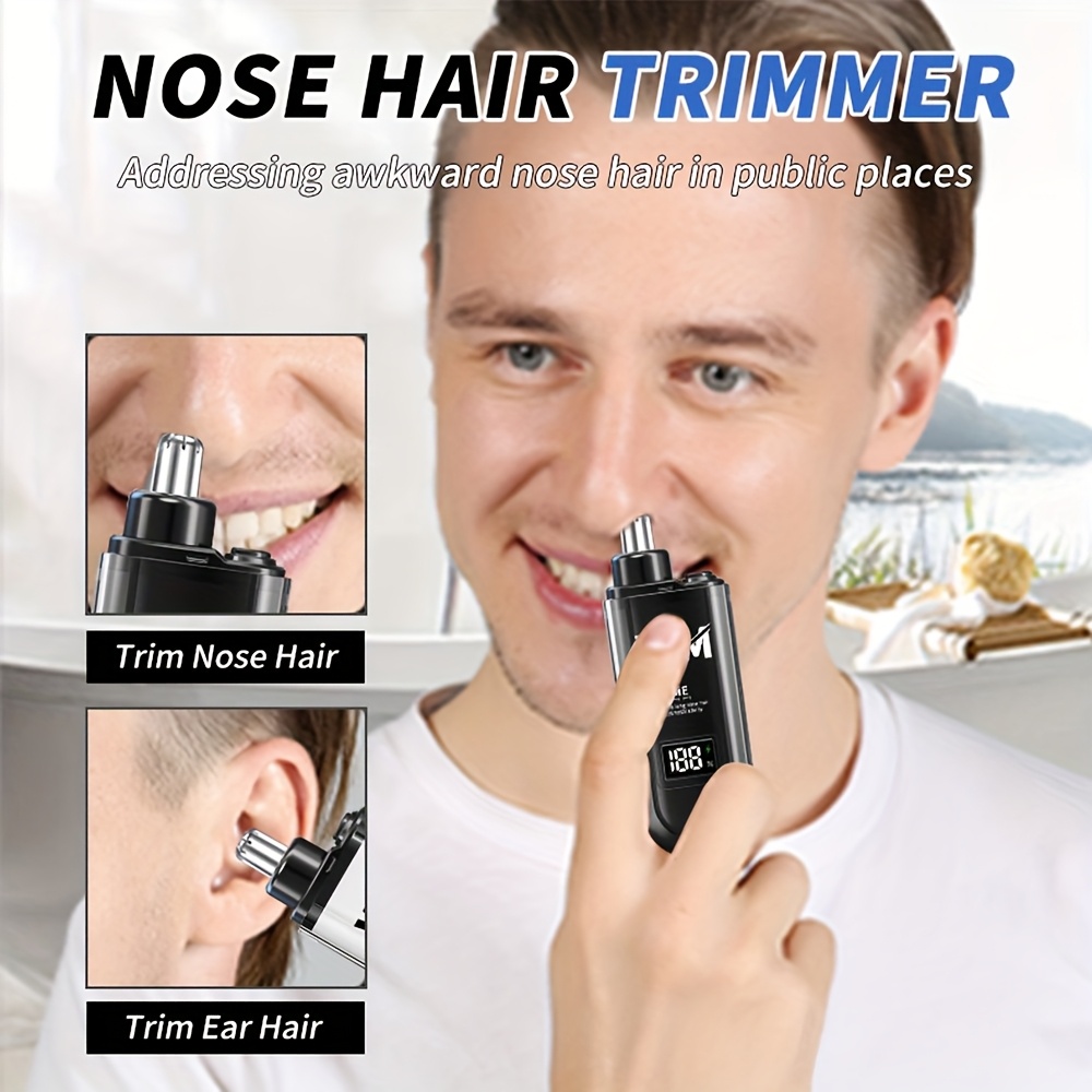 เครื่องตัดขนจมูกแบบพกพาขนาดเล็ - Nose Hair Trimmer บทวิจารณ์และราคา