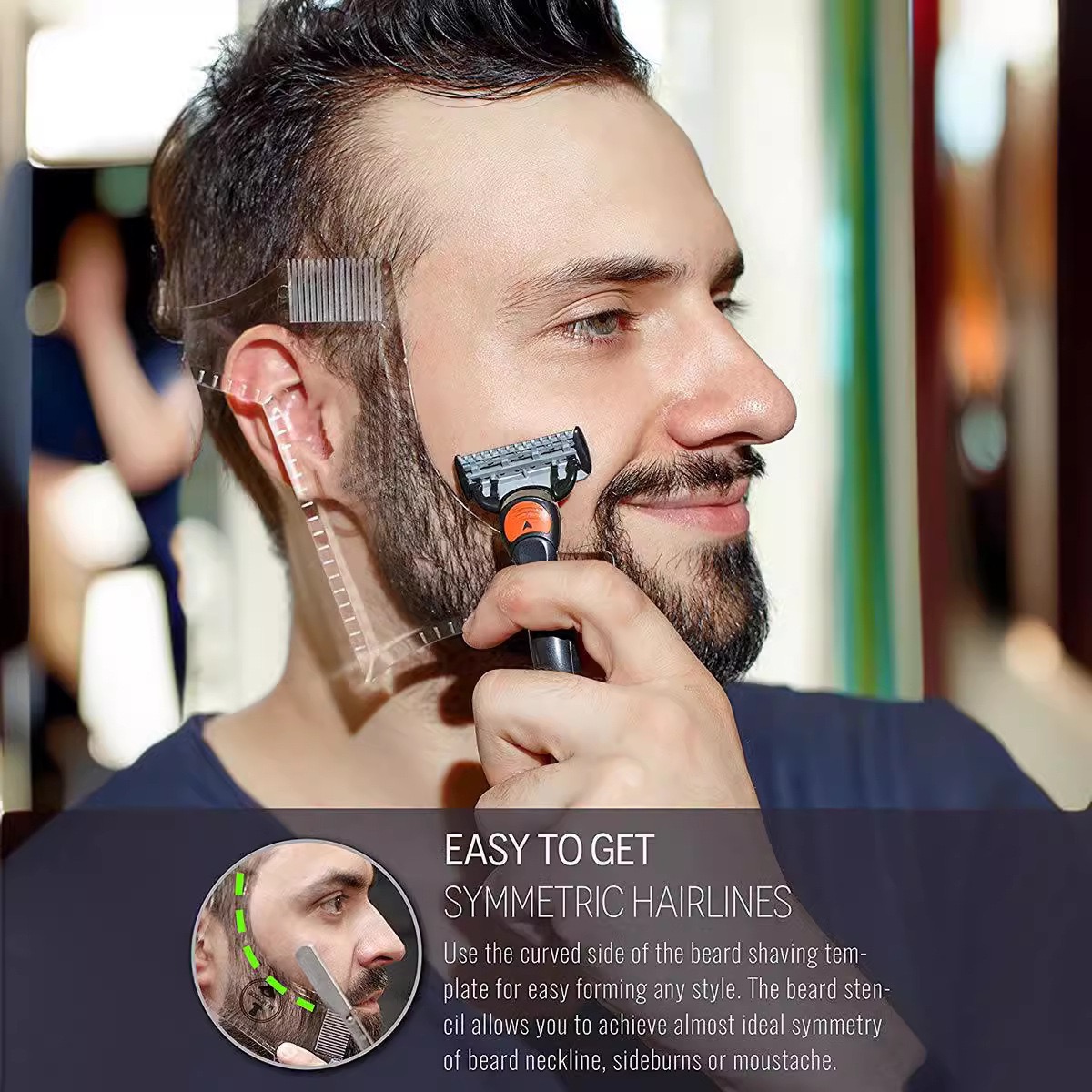 แม่แบบจัดแต่งทรงหนวดสำหรับผู้ช - Men'S Grooming Tonic บทวิจารณ์และราคา